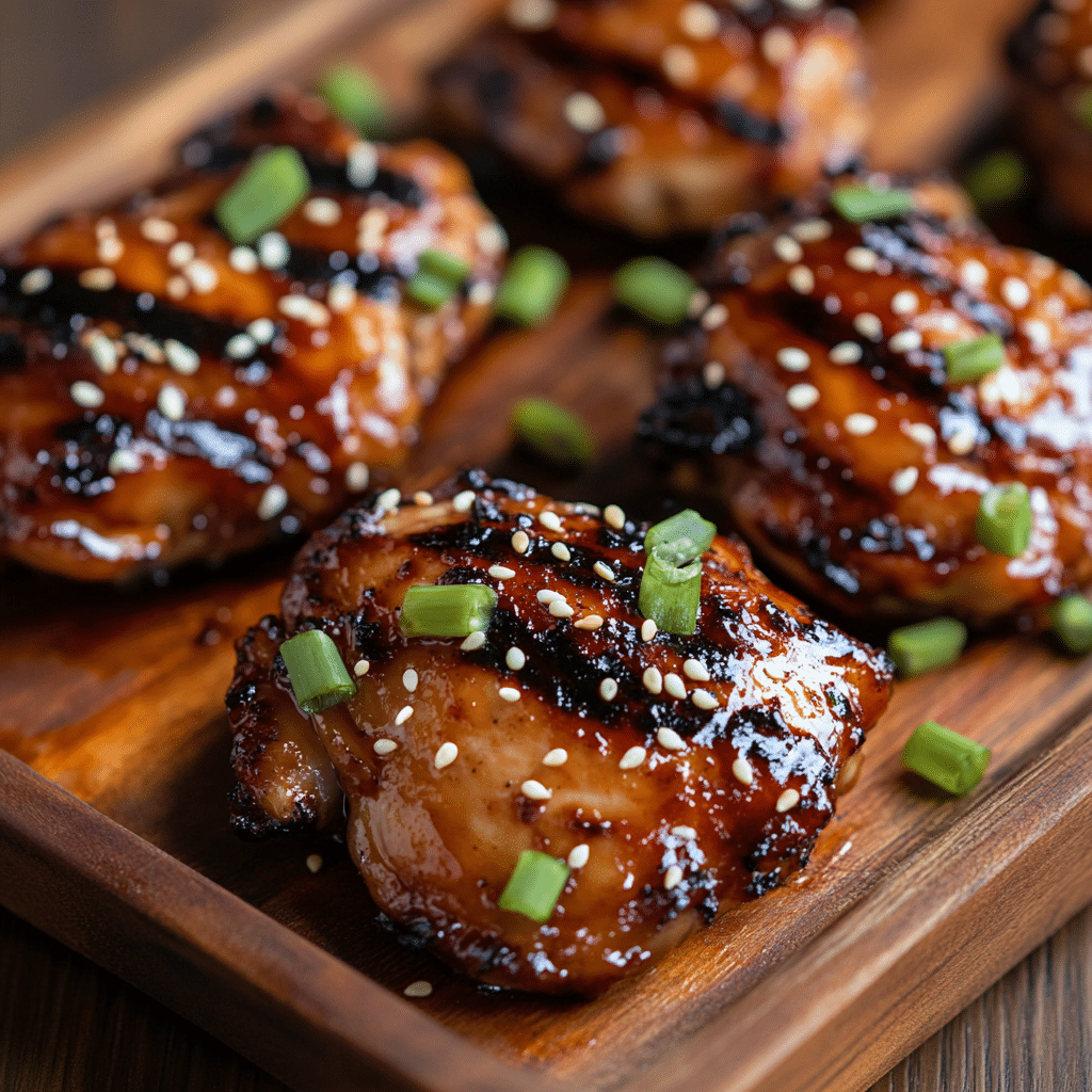 Asian Barbecue Sauce: Bold, Sweet, and Irresistibly Sticky 10 Asian barbecue glazed chicken served with rice and vegetables