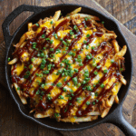 Barbecue Fries Recipe That’s Loaded, Cheesy, and Crave-Worthy 8 Barbecue fries loaded with cheese and sauce