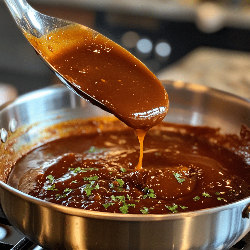 Cajun BBQ Sauce Recipe – Bold Flavor with Louisiana Heat 7 Adding ingredients to make Cajun BBQ sauce