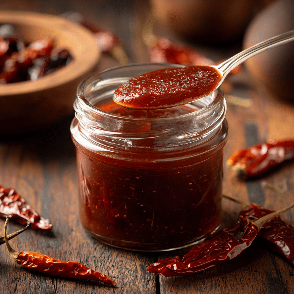 Chipotle Barbecue Sauce: Bold, Smoky, and Easy to Make 5 Jar of homemade chipotle barbecue sauce on rustic table