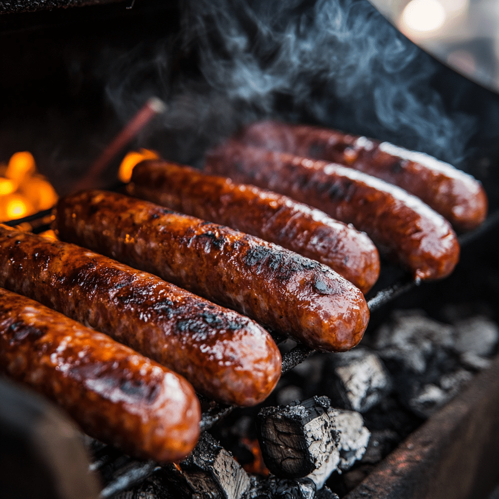 Texas BBQ Sausage Recipe: Bold & Smoky Hot Links That Impress 7 Smoking Texas BBQ sausage