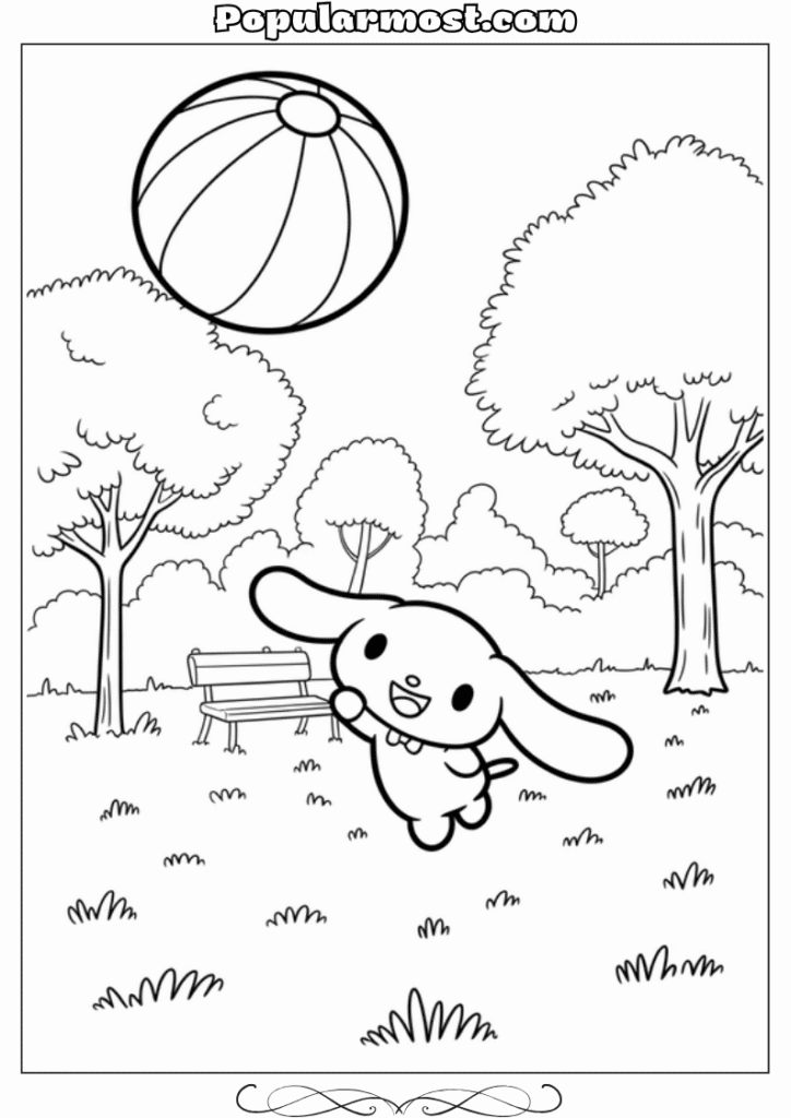  Cinnamoroll Coloring Pages 6-Cinnamoroll-Park-Play-Cinnamoroll-Coloring-Pages-Activity
