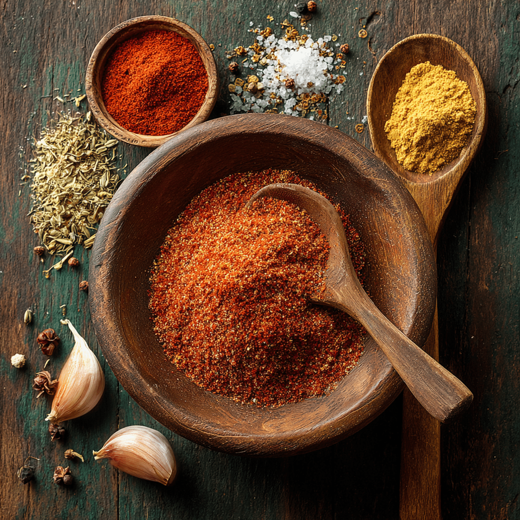 BBQ Seasoning Recipe That Elevates Every Grill Session 5 Homemade BBQ seasoning with rustic spices