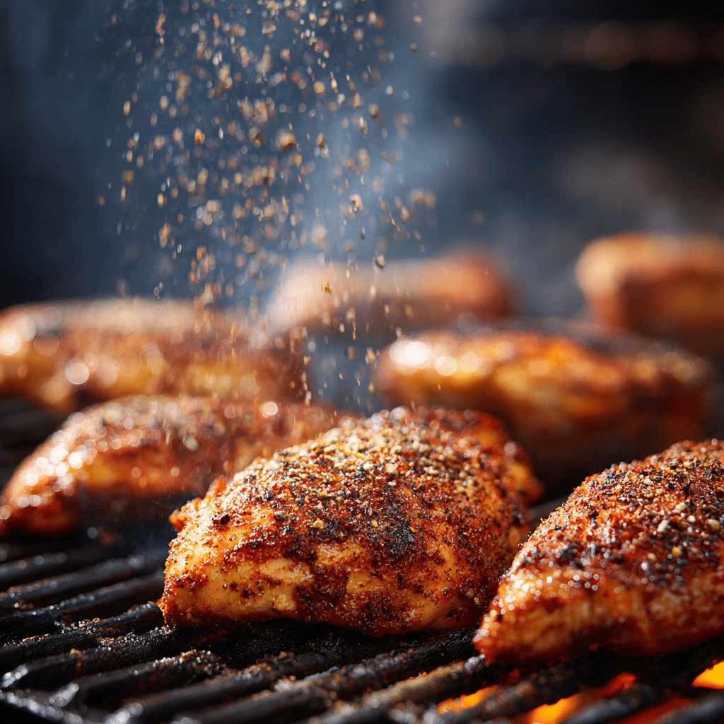 BBQ Seasoning Recipe That Elevates Every Grill Session 8 BBQ seasoning on grilled chicken